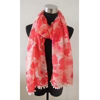 Floral Print Scarf
