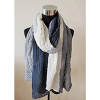 Pressed Color Block Scarf